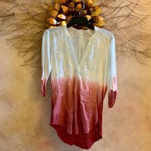 Hombre blouse TINY, size S, intricate embroidery